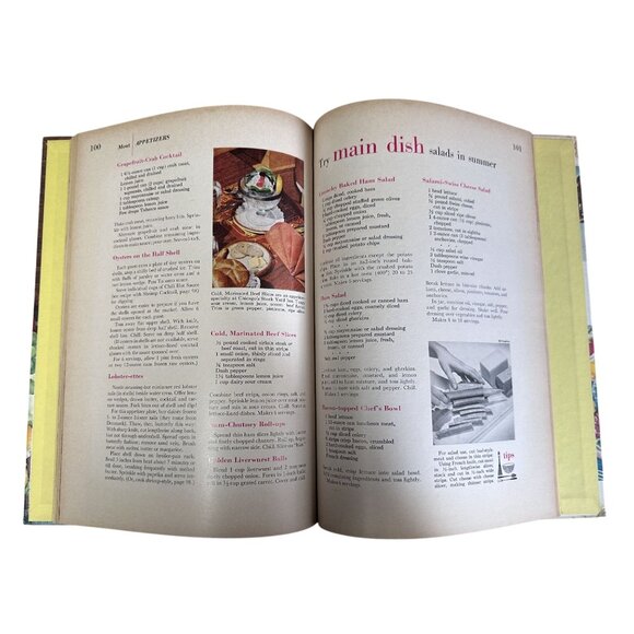 Vintage Cook Book Assortment Hardback Cooking Wi/Cheese Pies & Salad Book - Picture 10 of 11